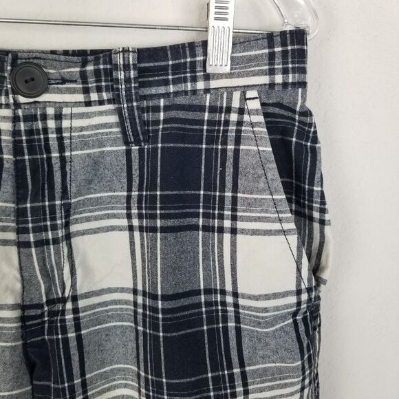 Sonoma‎ Lifestyles Blue and White Plaid Shorts Size 30 - Picture 3 of 7